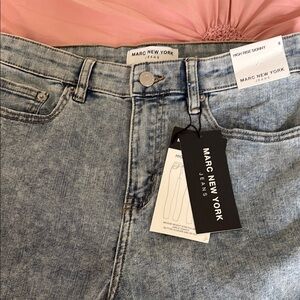 Marc New York Women's Blue Jeans NWT Made f/Recycled Bottles